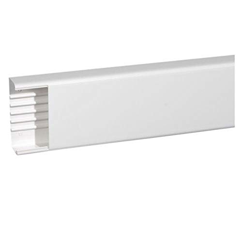 Goulotte 65x195 DLP monobloc - 1 couv 180 mm - L. 2 m - blanc Legrand