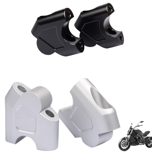Abrazadera para manillar de motocicleta Leoncino 500 TNT250 TRK502X Silver 5