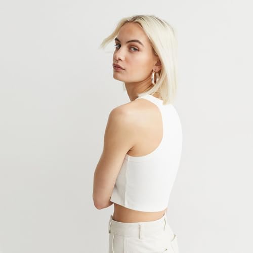 Image of KERI PERRY Tops for Women Crop Top for Women's Tank Activewear Tee Sports Western Casual Cotton Camisole Pack of 3 Combo
