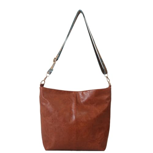 Women Shoulder Bag PU Crossbody Sling Bag Crossbody Bucket Bag