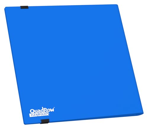 Ultimate Guard Flexxfolio | 12 Side-Loading Pocket for Trading Card Storage up to 480 Cards Binder, Sturdy Card Collection Designed for Double-Sleeved Cards, Blue Quadrow Card Album Folder for TCG - image 2
