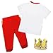 Gzwtbtf Toddler Boy Prince Charming Costume Outfit,Cute Royal Prince Costume Shirt,Halloween Prince Cosplay Dress Up Party for Kids Boys, Medieval King Prince Golden Crown Tee Tops,3T