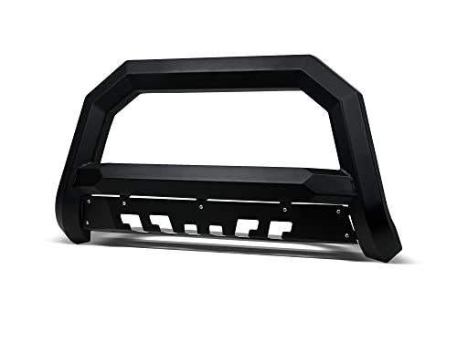 Image of Armordillo 8712474 Rayden Series Bull Bar - Matte Black Fits 2020-2023 Chevy Silverado 2500 HD / 3500 HD