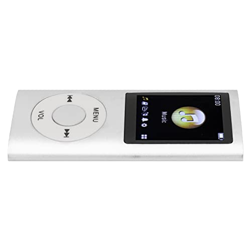 Jeffergarden MP3プレーヤー ポータブル音楽プレーヤー 銀