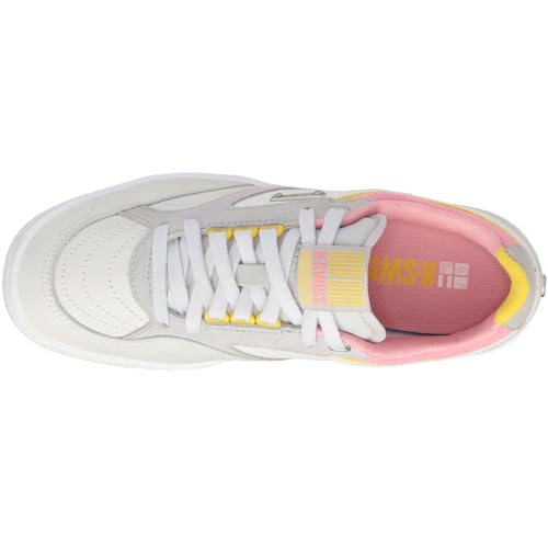K-Swiss Womens Ambassador Elite Lace Up Sneakers Shoes Casual - White - Size 7 M4