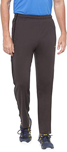 Image of berge' Men Cotton Polyester Comfy Regular Fit Sports Quality Track Pants with Secure Zipper Pocket, Casual Wear Lower Tracks Pant
