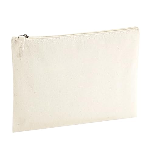 5 Best Organic Cotton Cosmetic Bags for Eco-Friendly Beauty 1 Westford Mill EarthAware Organic Accessory Pouch (W830)