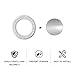 Mudder 100 Pieces Aluminum Engine Oil Crush Washers 14 mm Drain Plug Gaskets (Compatible with Honda OEM 94109-14000 Civic Part)