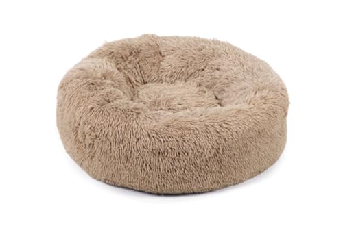 Beeztees Yali - Hundebett - Plusch - Beige - Diam. 70 cm