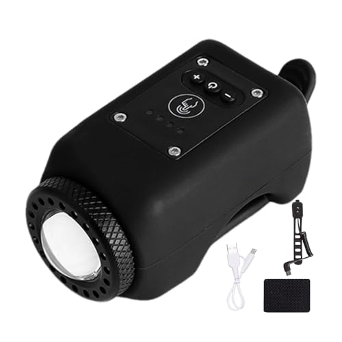 Mountain Bikes Bell, 110 db Waterproof Cycling Bell, Electronic Horn for Bikes, USB Charging Alarm Bell, Waterproof Alarm Bell for Mountain Bikes, Loud Cycling Horn for City Bikes