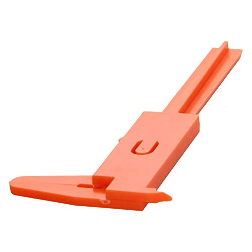 Calibrador Vernier plástico 80mm para medición precisa miniatura 3