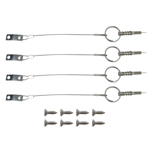 YYU Upgraded 4 Pack Quick Release Pin 1/4