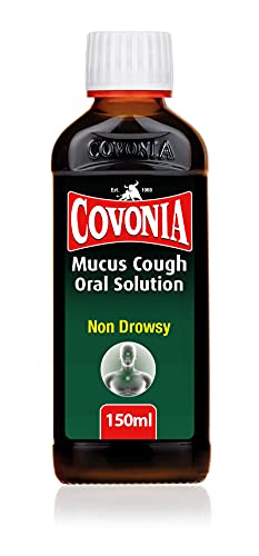 Covonia Mucus Cough Oral Solution for Mucus Cough, Effective Relief Of Troublesome Mucus Cough, 150 ml