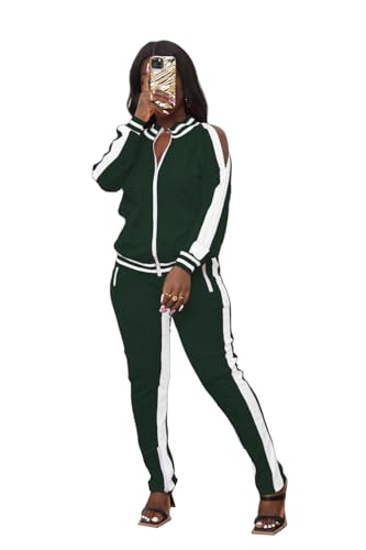 Image of TOPONSKY Womens 2 Piece Sports Outfit Tracksuit Shirt Shorts Jogger Bodycon Sets