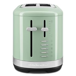 KitchenAid 2 Slice Automatic Toaster with Extra Wide Slots KMT2109PT, Pistachio KitchenAid 2 Slice Automatic Toaster with Extra Wide Slots KMT2109PT Pistachio