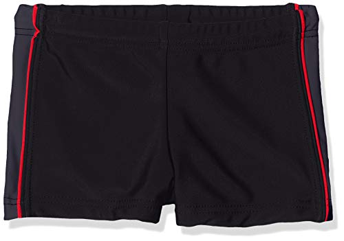 Haute pression Garçon B16 Maillot de bain, Noir/Gris/Rouge, 10 ans EU Cover