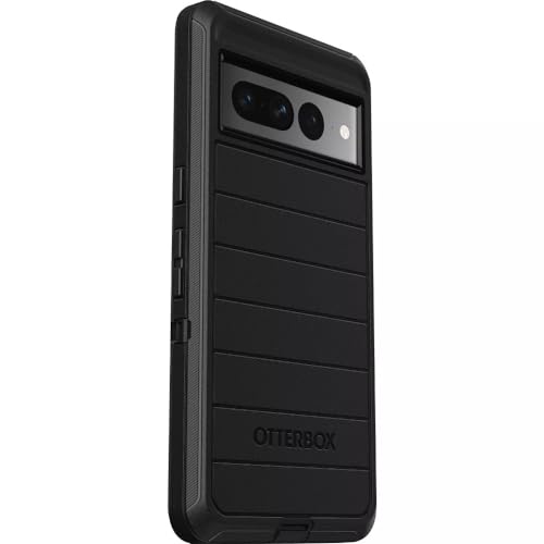 OtterBox Defender Series Case for Google Pixel 7 Pro (Only) - Holster Clip Included - Microbial Defense Protection - Non-Retail Packaging - Black by Otterbox - Image 4