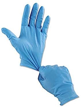 VIRSUS Guanti in nitrile blu senza polvere L 1000 guanti in nitrile monouso da lavoro no lattice latex free AQL 0,65 Large
