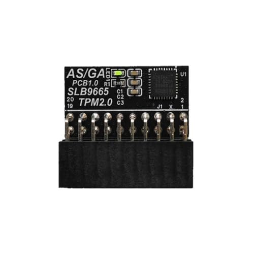 TPM 1.2 adaptador de seguridad LPC 20 pines módulo protección datos ordenador sobremesa