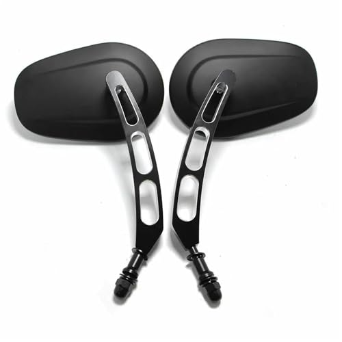 Espejos retrovisores Laterales Manillar de Motocicleta para Harley Dyna Street Road Glide 750 Iron 883 1200 Sportster Touring Motorcycle Rearview Mirror