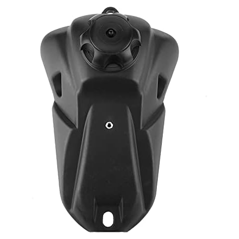 Psytfei Gas Tank Plastic Gas Fuel Petrol Tank Motorcycle Fuel Gas Tank with Cap Replacement Fuel Tank Fit for KLX 110 / BBR Dirt Bike Fuel Gas Tank Cover
