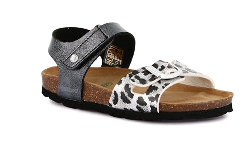 Sandale Grunland Luce SB1374 soulage les pieds fatigués avec son imprimé animal