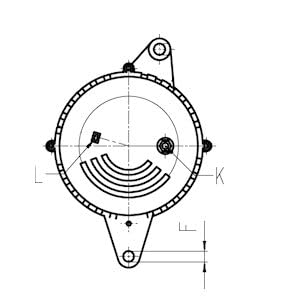 HC-Cargo Alternatore 114411 – Codice OE 101211-3720, 021080-0890, JFZ155A E Altri, Compatibilità Da Verificare
