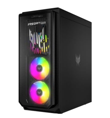 ACER Predator Orion 7000 PC Gaming Desktop Intel Core Ultra 7 265KF, 32GB DDR5 RAM, 2TB M.2 SSD, NVIDIA® GeForce® RTX™ 5080 (16GB GDDR7), Windows 11 H