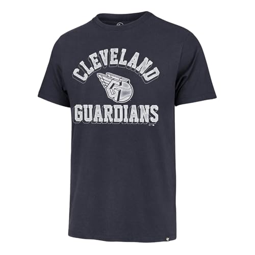 Image of 47 Men's MLB Unmatched Franklin Team Color Arched Wordmark Primary Logo Short Sleeve Baseball T-Shirt