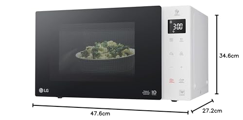 LG MS 23 NECBW Sur toute la gamme Micro-ondes uniquement 23 L 1000 W Noir, Blanc – Image 6