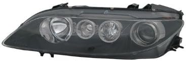 2006 2007 2008 Mazda 6 (excluding Speed6 Models) Headlight Headlamp Composite Halogen (with Black Bezel Housing) Front Head Light Lamp Set Pair Left Driver And Right Passenger Side (06 07 08)