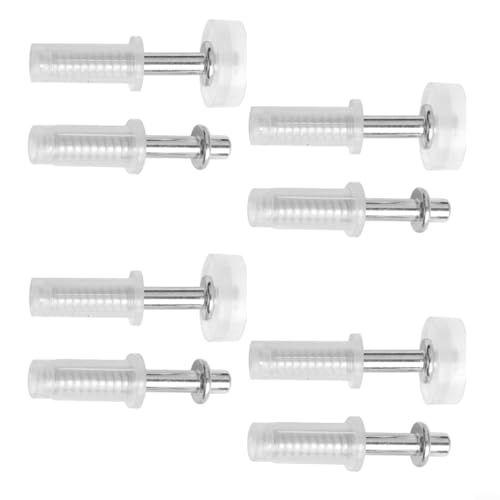 Kit de Reparación para Puertas de Clóset Plegables, Herrajes de Repuesto con Pivote Superior y Rueda Guía, Construcción de Acero y Plástico para Deslizamiento Suave, 4 Piezas miniatura 3