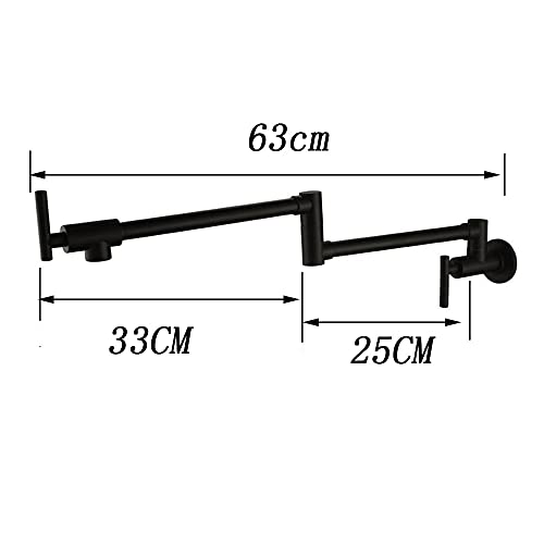 Grifo de cocina para ventanas bajas y fregaderos con poco espacio vertical 2