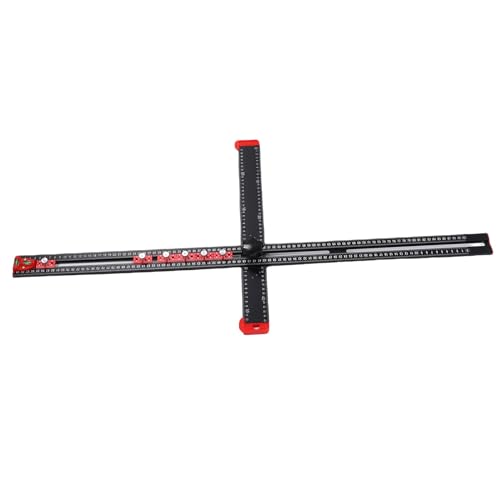 Règle de positionnement de perçage 90 cm carrée en T outil marquage multi-angle