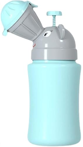 Orinal Portátil para Orinar de Pie: Ligero, Compacto, Sin Olores y Fácil de Usar, el Compañero Ideal para Facilitar las Necesidades de los Pequeños en Cualquier Momento y Lugar (Azul)