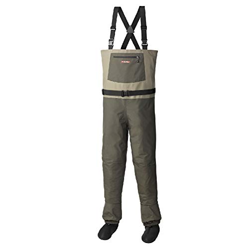 Aquaz Rogue Chest Wader, Lightweight Breathable Stockingfoot Fishing Wader V02 [Medium-King]