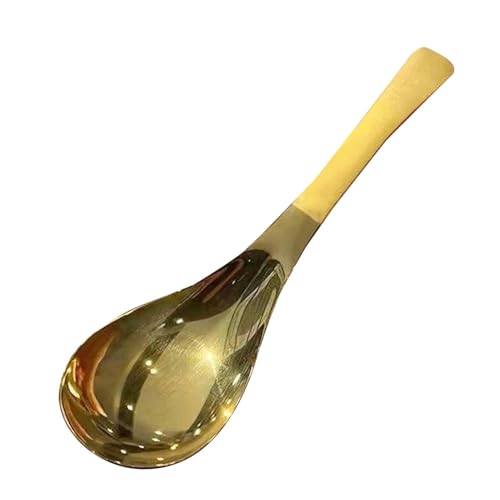 Suppenlöffel aus Edelstahl - Edelstahl-Löffel, Tischlöffel, Fütterlöffel, Edelstahl-Löffel für Küchenutensilien, für Restaurants, Teegeschäfte mit