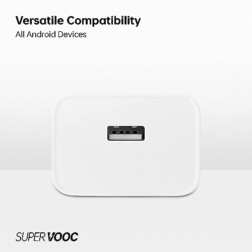 Image of Etguuds Charger Compatible with Oppo 33W Charger SUPERVOOC Fast Charging Adapter