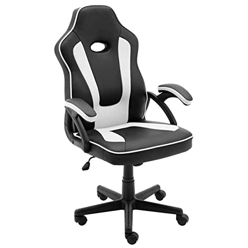 Sillas Gamer Blancas y Negras Marca Acan