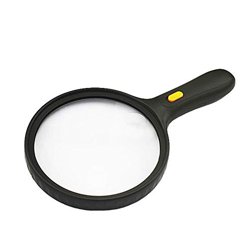 Grande loupe extérieure pour lecture et observation nomade avec LED
