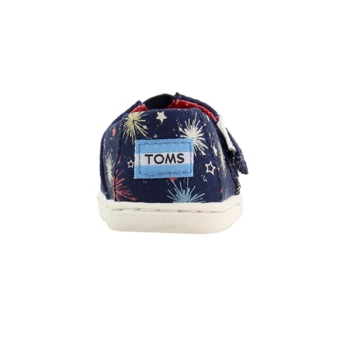 TOMS Toddler Boys Alpargata Slip On Sneakers Shoes Casual - Blue3