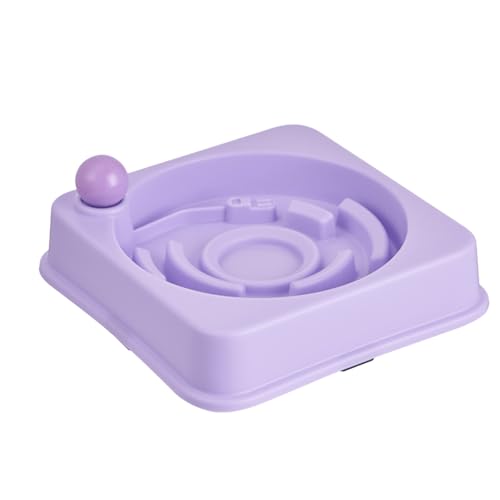犬用スローフィーダー,早食い防止 滑り止め ペット給餌用品 | ペットフードボウル パズルフィーダー,ペット用品 家庭 寮 アパート リビング バルコニー用