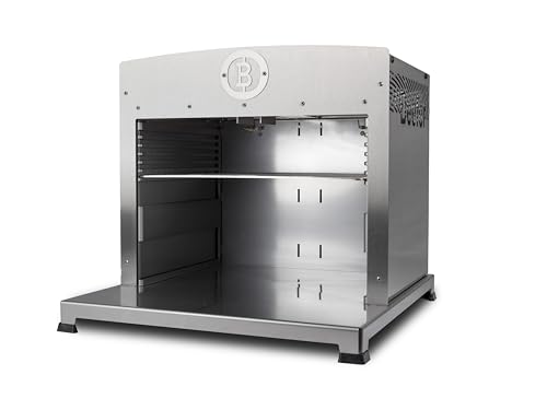 Beefer Twin Pro - Professioneller 800°C Oberhitzegrill mit Gas aus Edelstahl zwei Brennern I ohne Trennwand I DE/AT 20 NGH Erdgas