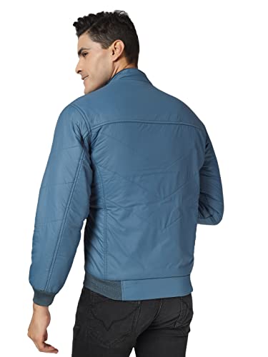 Image of TrapNation Men's Solid Regular Jacket Jerkin Storm