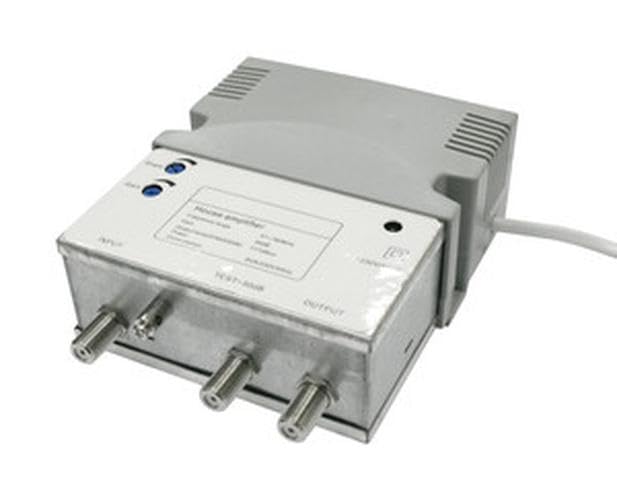 Amplificador de Antena para colectivas Que Mejora la señal y disminuye interferencias, optimizar la recepción en áreas Rurales.