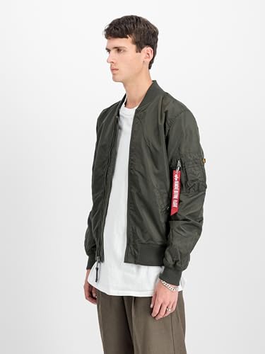 Alpha Industries Herren Jacke Ma-1 TT, Grau (RepGrey 04), XXX-Large – Ansicht 5