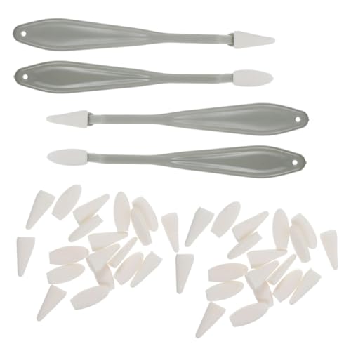 FOYTOKI 2 Pack Sketch Sponge Wipers Art Blender Set for Artists Blending Stump Sketch Wipes Brush Drawing Erasers for Beginners and Professionals