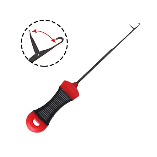 Generic Conjunto de ferramentas para pesca com agulha de isca em aço inoxidável resistente, estilo D