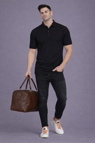Image of Men Regular fit Polo Neck T Shirt||Casual Wear ||Half Sleeve Tshirt for Men