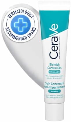 CeraVe Blemish Control Gel with Niacinamide, Salicylic & Glycolic Acid 40ml